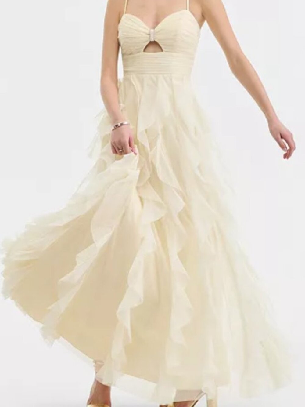 Pear Culture Petal Skirt Sweetheart Ball Gown, Junior 15/16
